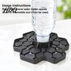 Garden Pollinator Support Bottle Adapter Bee Feeder Water Dispenser Honeycomb Shallow Groove Design