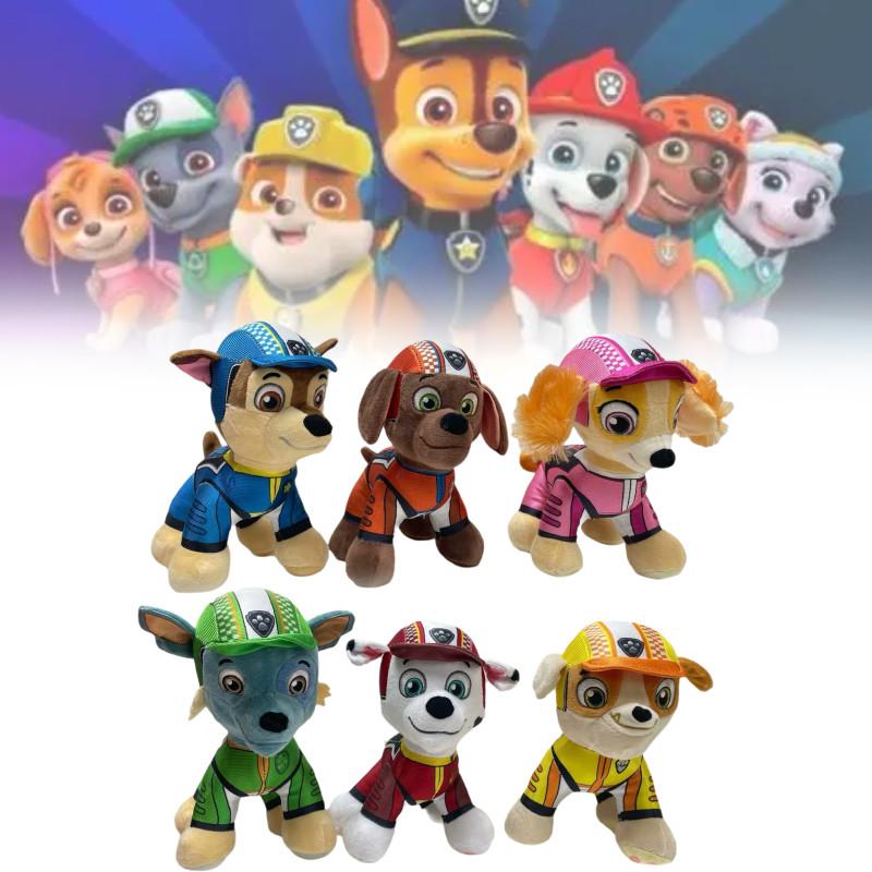 Patrol 6pcs Paw Dog Plush Toy Cartoon Stuffed Animal Doll Room Decor Kids Gift