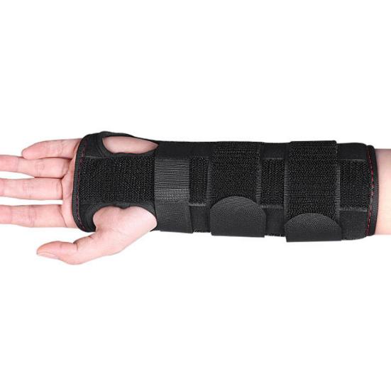 Wrist Support Brace for Men Women Adjustable Hand Support with 2 Splint And 3 Straps for Left And Right