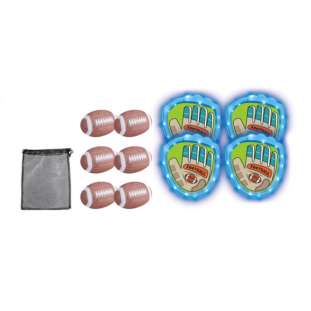 Camping Games Children Luminous Sticky Target Ball Toy Outdoor Leisure Party Parent-Child Interactive Gift