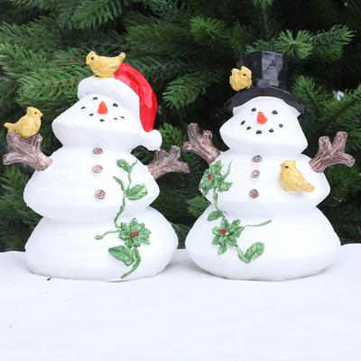 Christmas Tree Branch Snowman, Desktop Decoration, Photo Micro Landscape, Gift Giving, Creative Home Decor, Decorative Items