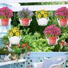 1/5pcs Hanging Plant Water Catcher Clear Plastics Plant Water Catcher Tray Outdoor Garden Flower Pot Decoration Drip Pans Tool