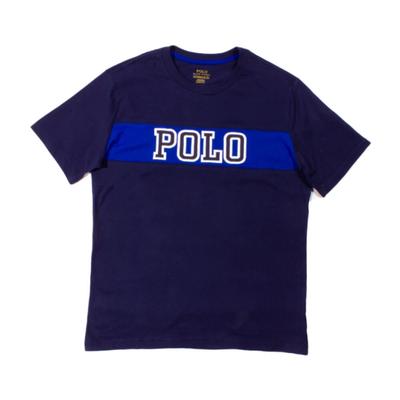 Ralph Lauren KINDEREN Marineblauw & Koningsblauw 'POLO' T-shirt