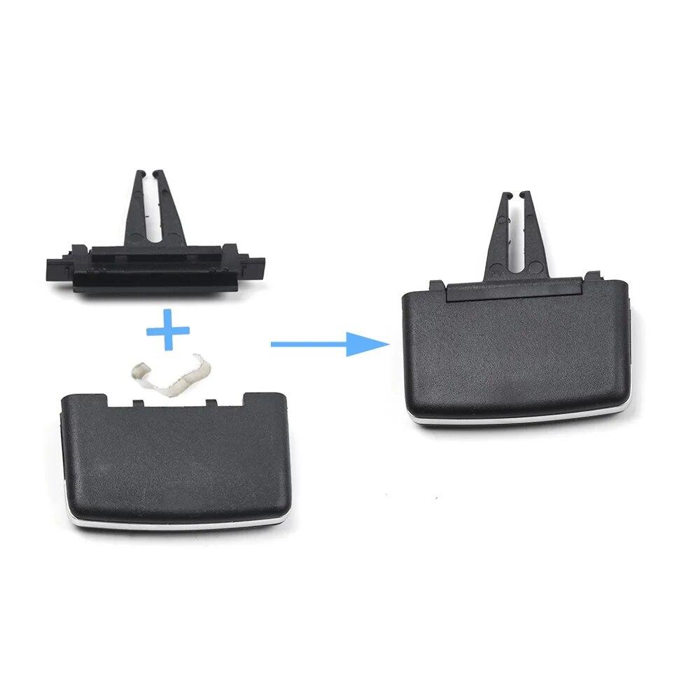 Car Front Air Conditioner AC Vent Outlet Slider Tab Clip Repair Kit For Mercedes Benz C W204 C180 C200 C260 X204 GLK300 GLK260