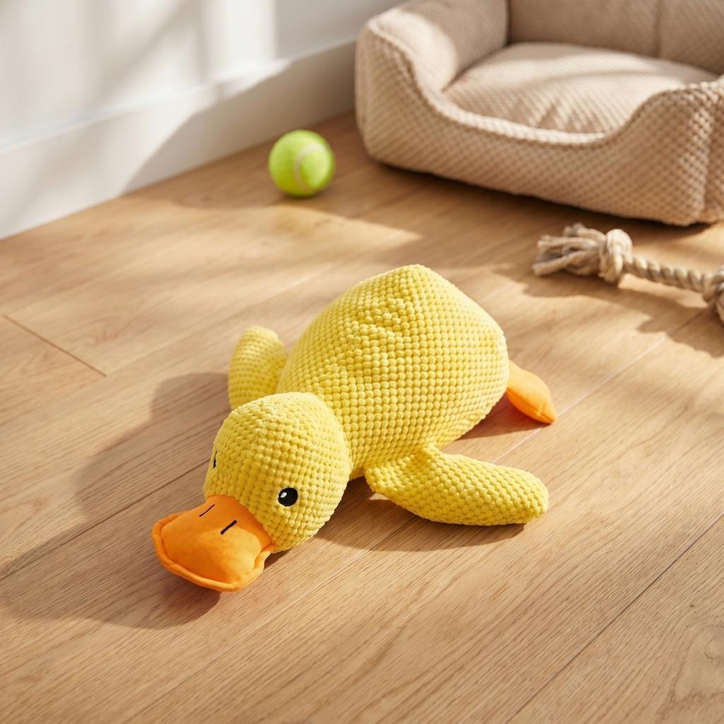 Plüsch Hundespielzeug Quietschendes Kauspielzeug Langlebiges Weiches Stofftier für Haustiere Interaktives Spiel und Stressabbau
