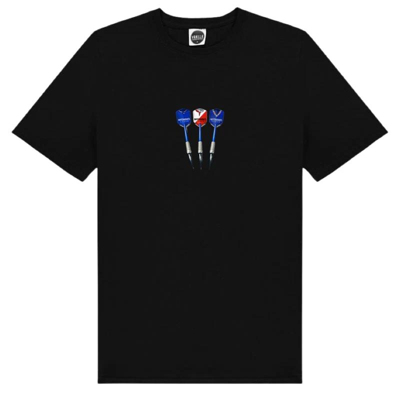 Glasgow Rangers Darts Shirts Of The Past Premium Cotton Unisex Adult T-Shirt S