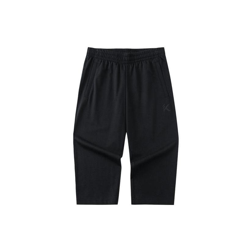 Anta SS22 Straight Fit Pants Casual Pants Fall Men s Black 152221317-1 XL