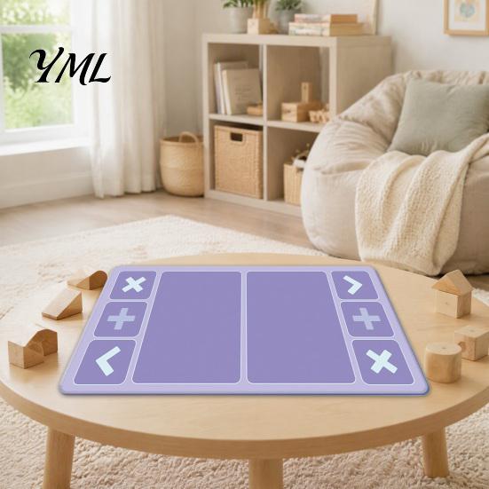 Fidget Toy Organizer Trading Board Mat, Non-Slip Rubber Table 24 x 12 Classroom Station Inch Kids Board, Gift for Collectors Portable Mat