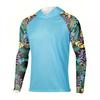 Fishing Clothes Sun-proof Long-sleeved UV Protection Hooded Upf50+
