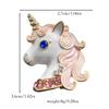 Cute Unicorn Brooch Badge - Luxury High-end Enamel Animal Pin