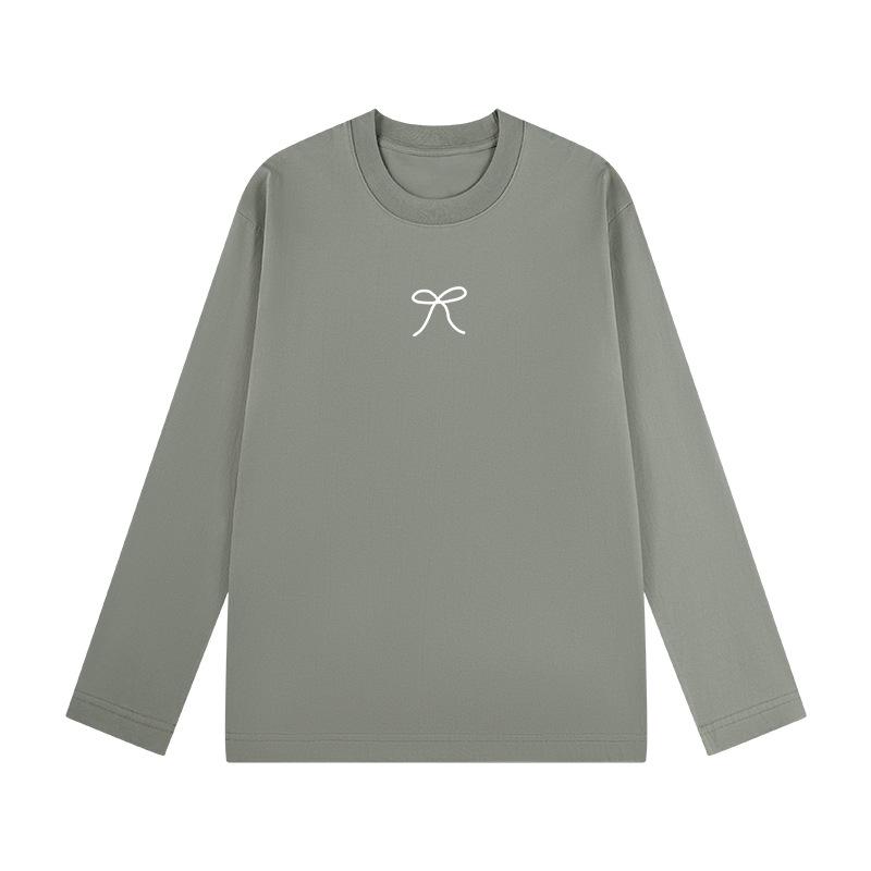 

Women s Trendy Long Sleeve Casual Cotton T-shirt - Loose Fit, Slimming, Round Neck XL (143-165 lbs)