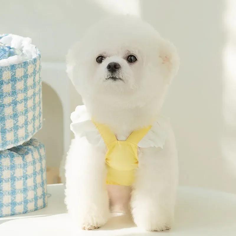 Süße Hundekleidung für kleine Hunde, Teddy, Bichon, Bär, Prinzessin, Windkuchen, Kleid, Kind, Sommerweste, Haustierkleidung