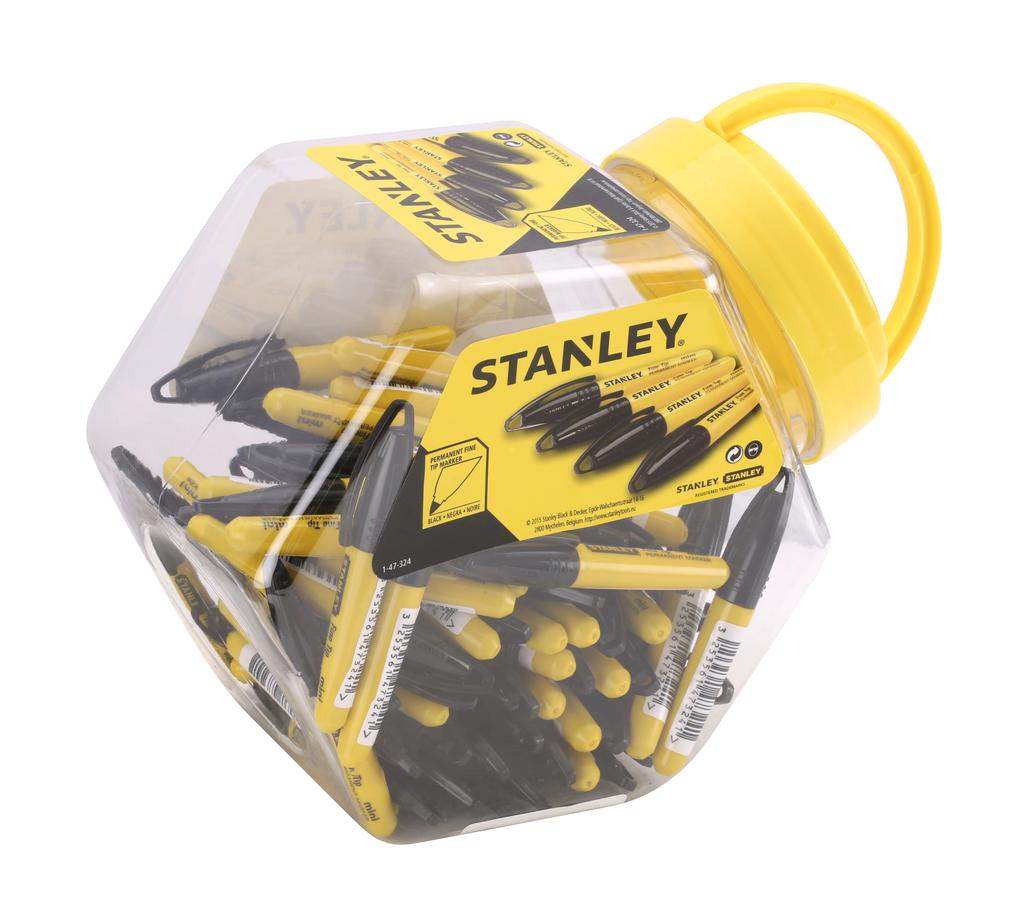 Stanley Mini Black Marker Round Tip - S/47-324-1