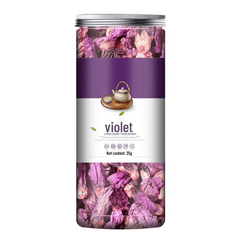 Meng Cha Mei Dried Violet Flower Herbal Tea
