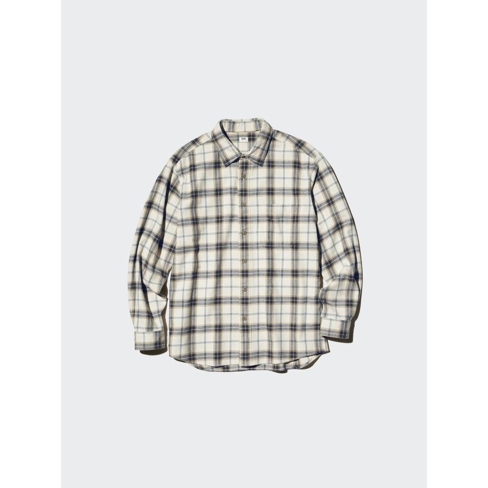 Uniqlo Flannel Check Shirt  Long Sleeve  B
