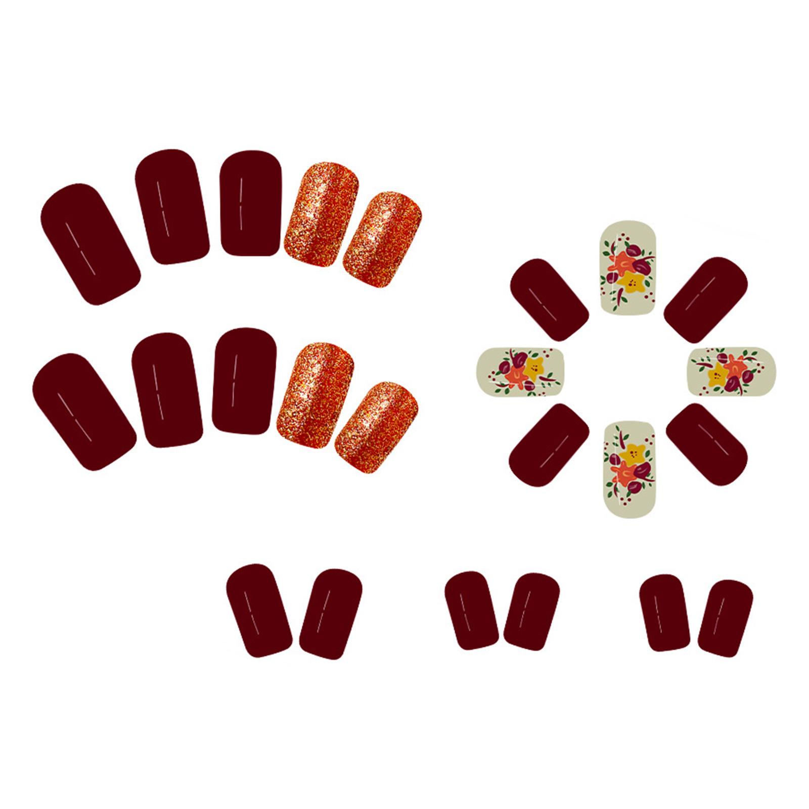 

Накладные ногти с желтым цветком, средние, квадратные, с полным покрытием, накладные ногти, накладные ногти, блестящие искусственные ногти для женщин