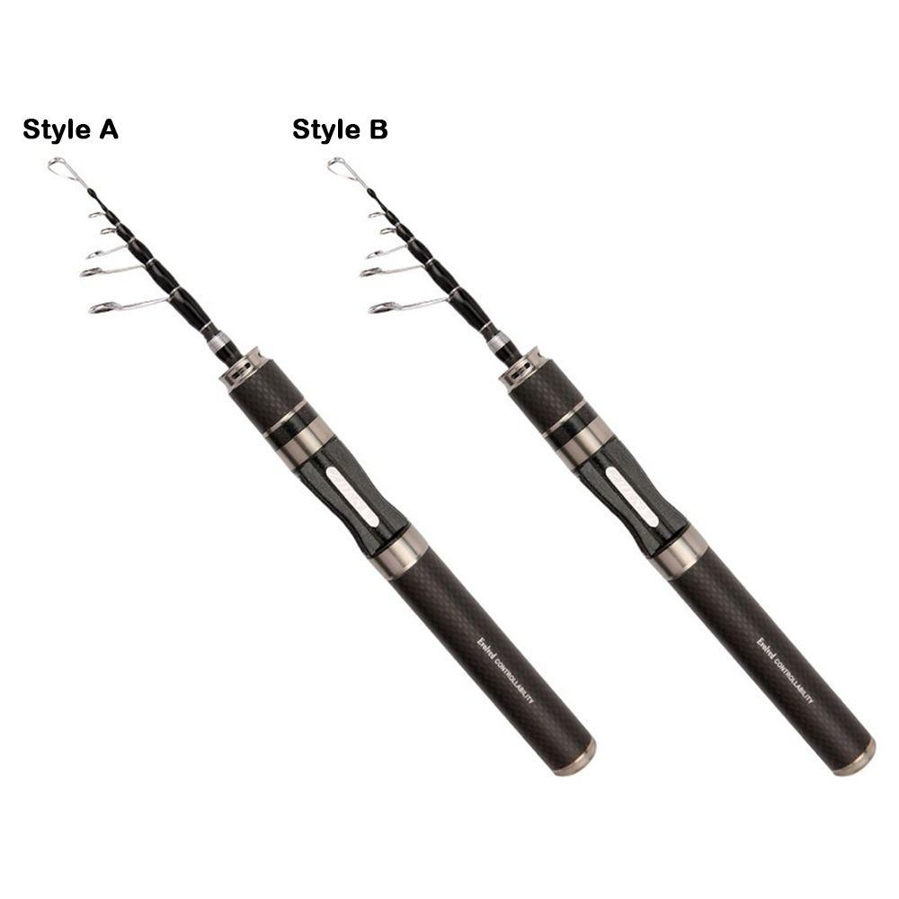 Telescopic Fishing Rod Full Kits Spincast Fishing Reel Glass Fibre Fishing Rod Set Ultra Short Casting Rod Fishing Pole Fishing