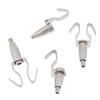 2Pcs Adjustable Wire Rope Hooks Picture Rail Display Hanging Hooks Gallery Hanging System Accessories