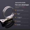 Stainless Steel Hose and Pipe Clamp for Secure Water and Gas Connections