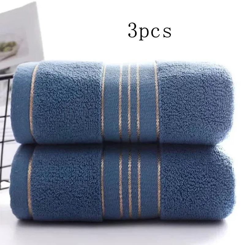 New Pure Cotton Towels for Household Use, Thickened and Soft Adult Bath and Travel Towels