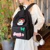 Korean version ins style new girl cute cartoon puppy large capacity primary school students junior high school students backpack leisure bag