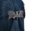 Gotischer Fledermaus Federklemme Hohlmuster Haarnadel Halloween Haarnadel Party Zubehör