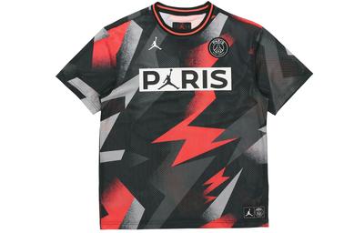 Jordan Paris Saint-Germain Mesh Football Training Short SleeveT-Shirt BV2027-010