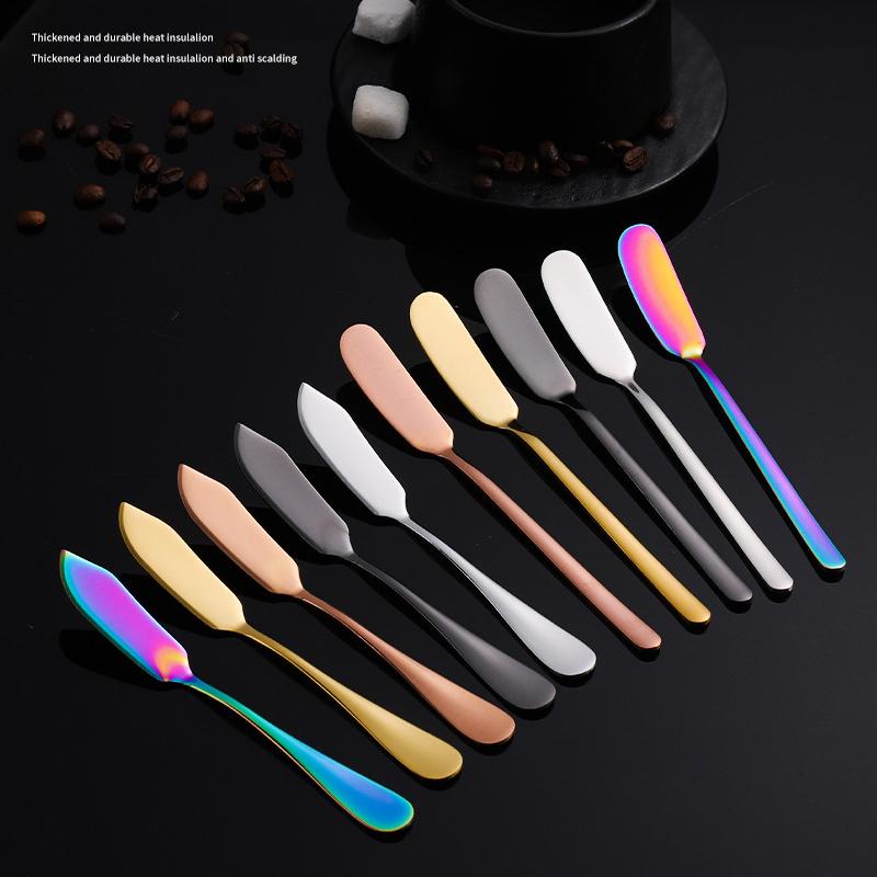 Butter Knife Stainless Steel Cheese Tools Cheese Dessert Jam Knifes Toast Wipe Cream Bread Cheese Cutter Kitchen Gadgets