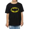 DC Comics Girls Batman TV Series Distressed Logo Cotton T-Shirt