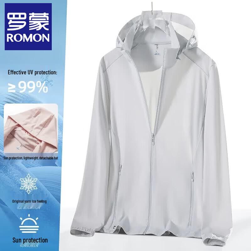 Luomeng Unisex Ice Silk UPF50+ Sun Protection Jacket