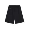 Li-Ning Wade Series Letter Print Drawstring Antibacterial Loose Casual Shorts Men Bottoms Black AKST319-1