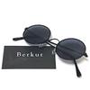 Bercute Black x Smoke Fashionable Fashion Eyewear for Men and Perfect for and Mountain UV Colored and Sunglasses, Eyewear, Women, Round, Square,