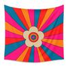 Psychedelic Sunset Tapestry  Vibrant Art for Living Room  Boho Style Enhance Your Space with Colorful and Inspirational Vibes
