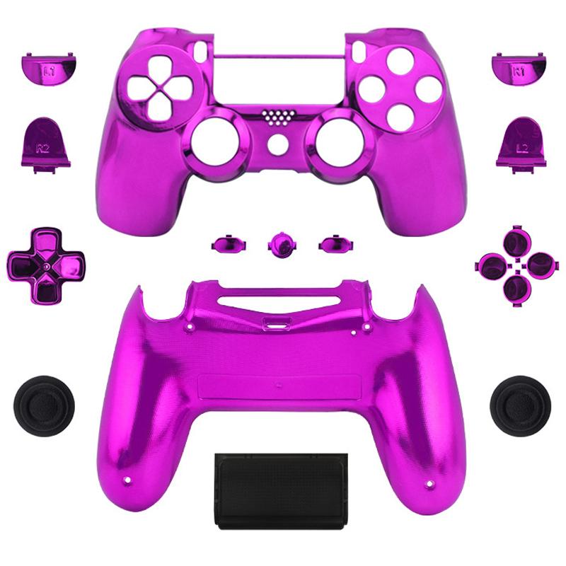 DATA FROG For Sony PS4 Slim PS4 JDM-040 Controller Grip Housing Shell Button Cover Cap