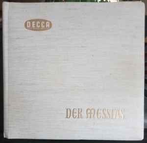 LP Record SIRADRIAN BOULT, LONDONER PHILHARMO - Haendel Oratorio Der Messias LXT292124 DECCA 1954 Germany Classical Used