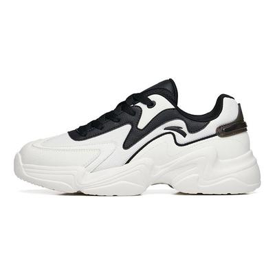 Textile, Synthetic Leather Cushioning Slip Resistant Abrasion Resistant Low Top Casual Shoes Men's White Black 912238830-3