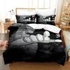 Kaiju No. 8 Beding Set Single Twin Ful Quen King-Sized Dimensionsd Dimensions Bed Linen Set Adult People Kid Bedrom Duvet cover Sets 3D Print Anime