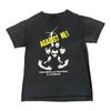 Przeciwko mnie! Czarny Bawełniany T-shirt Unisex Dla Mężczyzn Kobiet Unisex