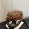 Chinese Style Women's Shoulder Messenger Bag, High-end Texture Temperament, Arm Bag, Retro Women's Pillow Bag.