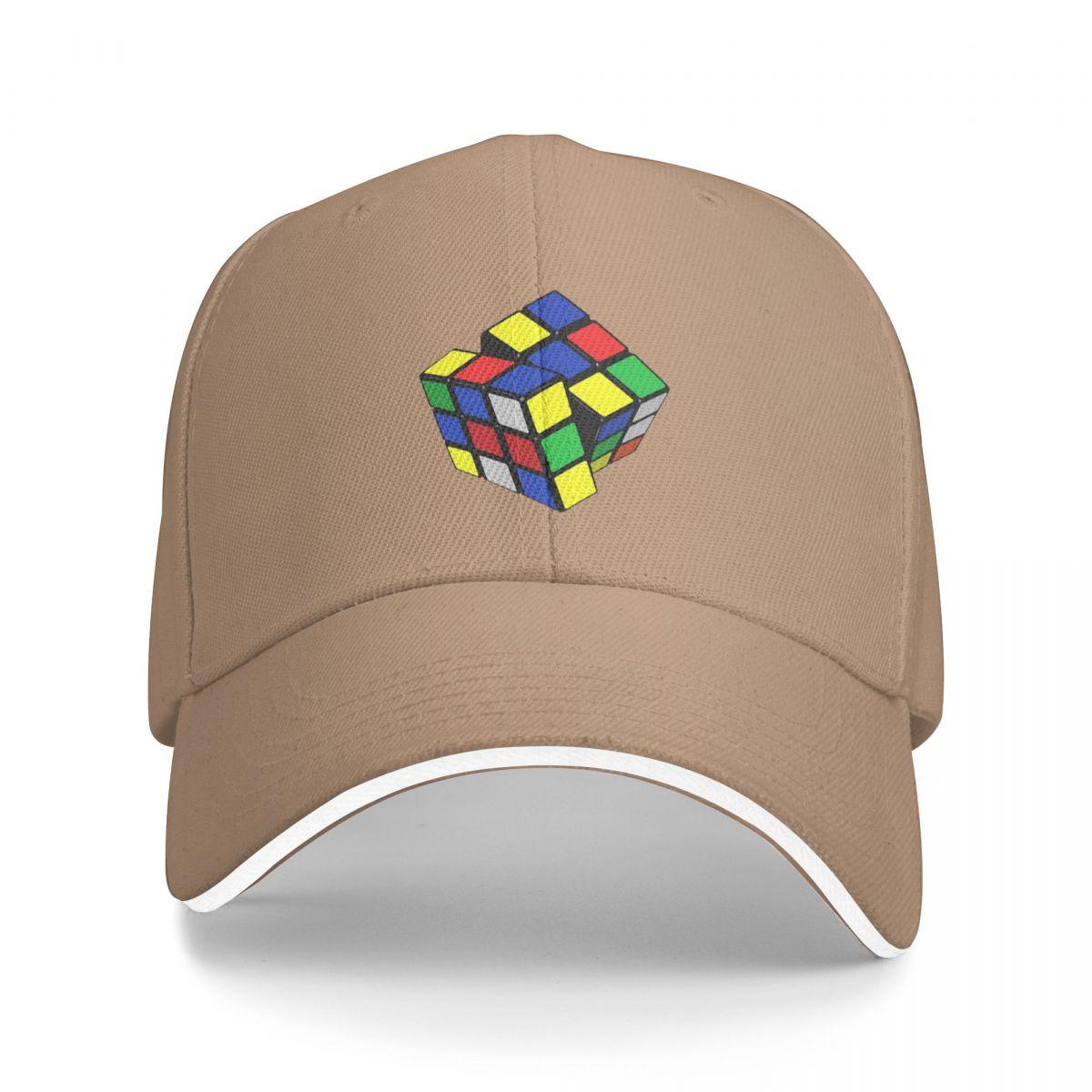 

Ілюстрація кубика Рубіка Бейсболки Snapback Модні бейсболки Дихаючі повсякденні унісекс Настроювані поліхромні As shown