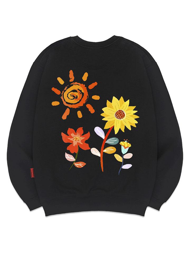 Ellamo The Sun Sweatshirt Unisex Big Size S~4Xl (Type B)