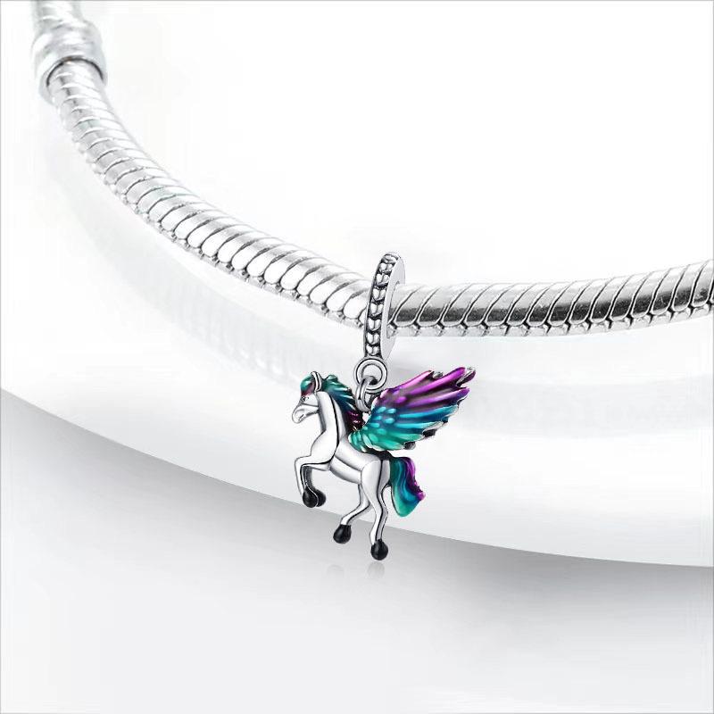 New Copper Cute Pet Series Lucky Cat Snail Penguin Monkey Charm Beads Fit For Original Hand Chain Diy Exquisite Jewelry Acce