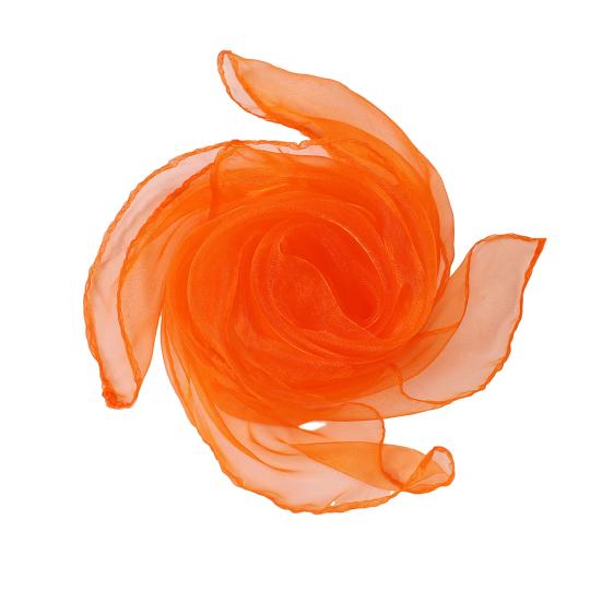 60cm Silky Scarf Washable Reusable Bright Color Portable Foldable Faux Silk Scarf Bags Wallets DIY Accessories