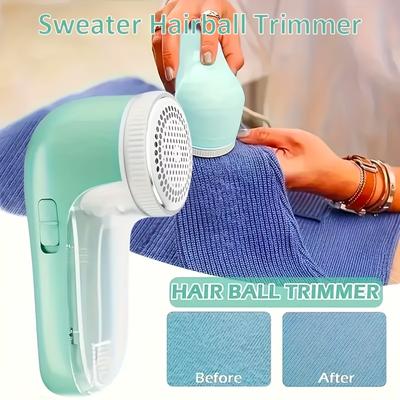 USB Plug-in Clothes Hairball Trimmer Clothes De-Baller Scraper, High Power, Fast Removal of Clothing Hairballs, Cute and Compact Shape