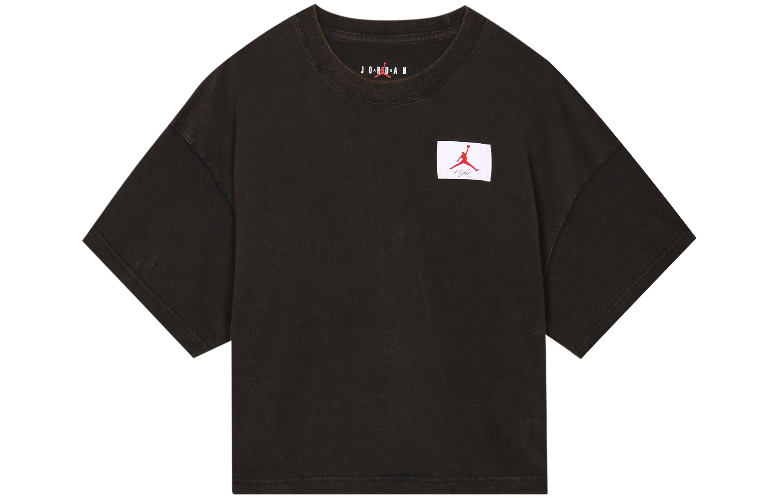 Женская футболка Jordan ESSENTIALS с опущенным плечом, черная CZ4140-010 XL