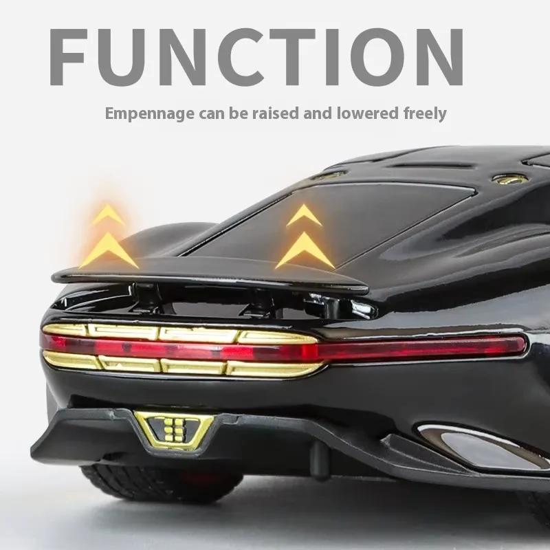 1/32 Mercedes-Benz AMG Vision GT Alloy Model Car Toy Diecasts Metal Casting Sound and Light Car Toys for Children Vehicle
