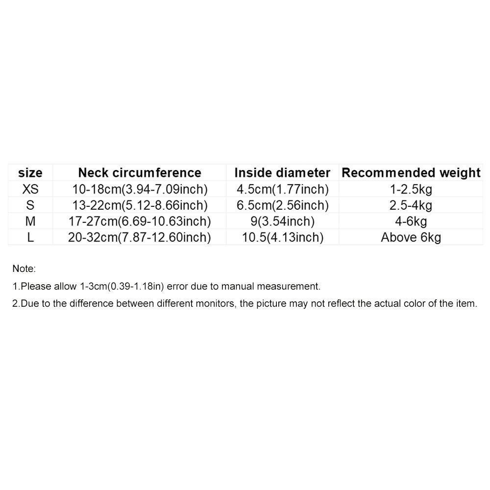 Soft Pet Protective Cone Adjustable Dog Neck Recover Collar Pet Elizabeth Collar  Wound Recovery