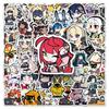 Honkai: Star Rail Emoticon Stickers – 50 Cute Two-Dimensional Designs for Suitcases, Computers, and Journals