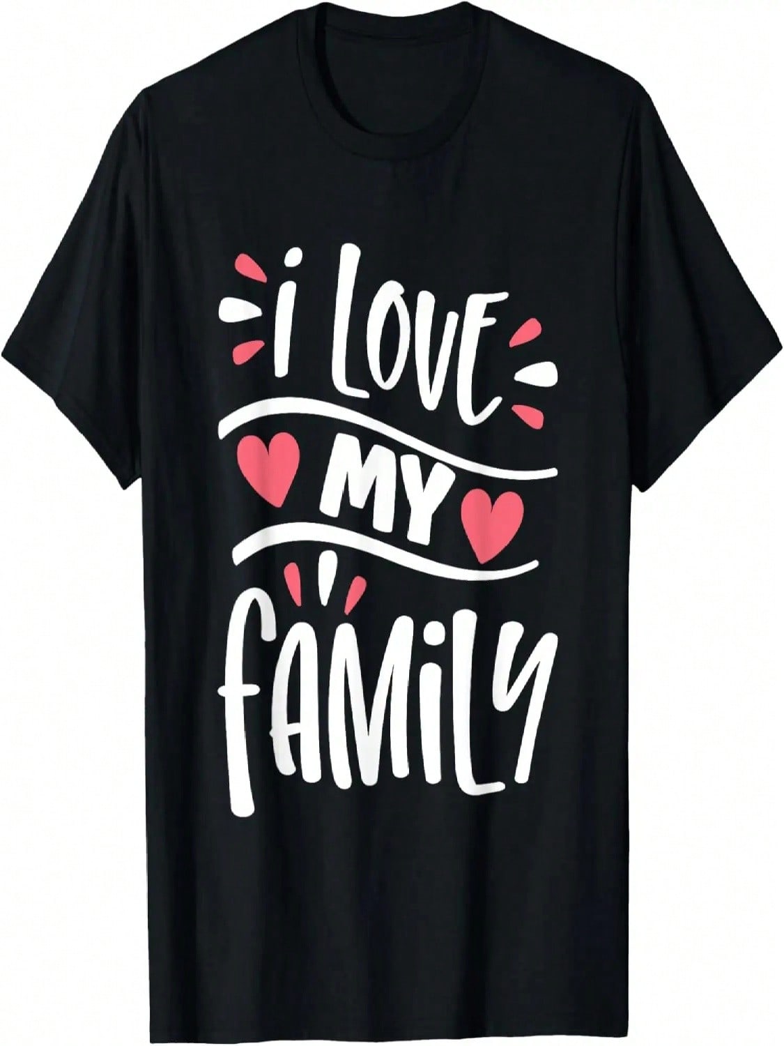 I Love My Family Sarcastic Reunion Relatives Sayings T-Shirt S разноцветный