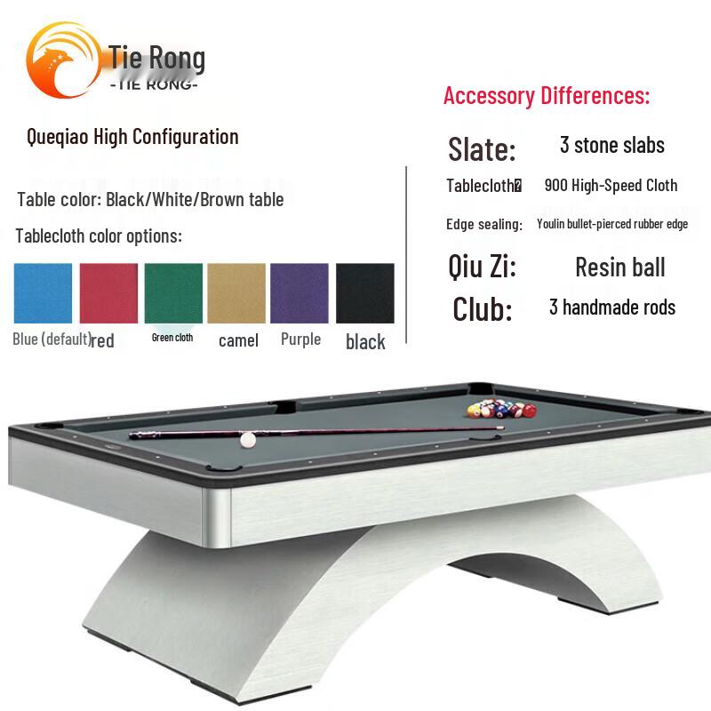 Tierong Standard Adult Billiard Table